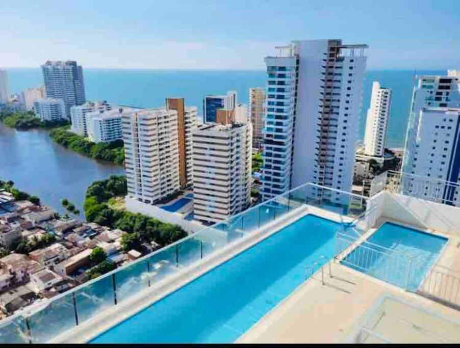 Luxury Apartamento Ubicacion Central Y Piscina. Cartagena エクステリア 写真